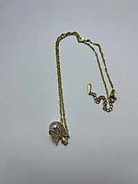 Gold renk Çelik kolye