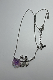 Silver renk Çelik kolye