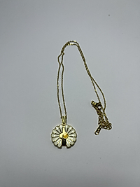 Gold renk Çelik kolye