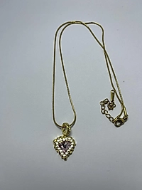 Gold renk Çelik kolye