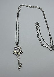 Silver renk Çelik kolye