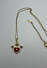 Gold renk Çelik kolye