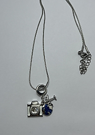 Silver renk Çelik kolye