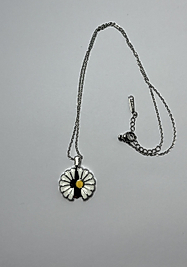 Silver renk Çelik kolye