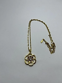 Gold renk Çelik kolye