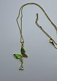 Gold renk Çelik kolye