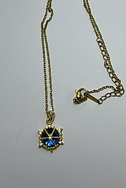 Gold renk Çelik kolye