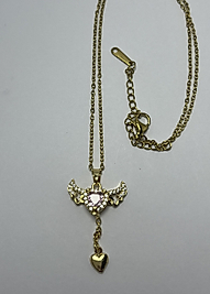 Gold renk Çelik kolye