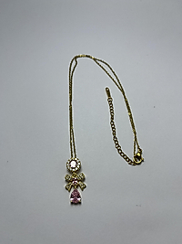 Gold renk Çelik kolye