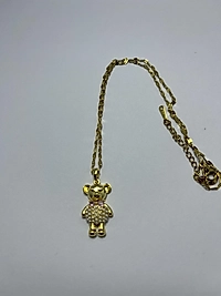 Gold renk Çelik kolye