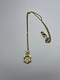 Gold renk Çelik kolye