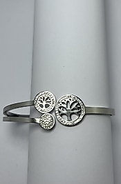 Silver renk Çelik bilezik