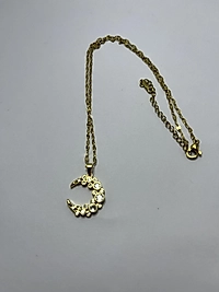 Gold renk Çelik kolye