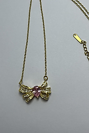 Gold renk Çelik kolye