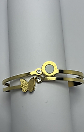 Gold renk Çelik bilezik