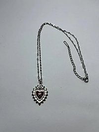 Silver renk Çelik kolye