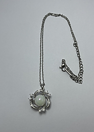 Silver renk Çelik kolye