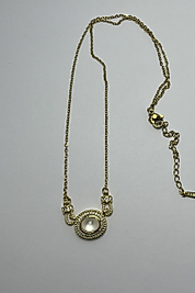 Gold renk çelik kolye