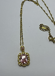 Gold renk Çelik kolye