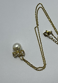 Gold renk Çelik kolye