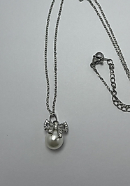 Silver renk Çelik kolye