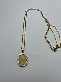 Gold renk çelik kolye